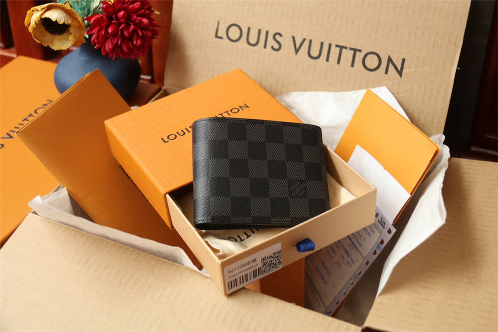 Louis Vuitton wallet SLENDER N63261 2025 new 